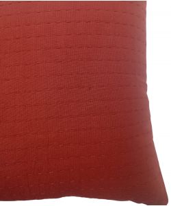 Domo Mea Cuscino Rosso 45x45cm in Cotone Imbottito Decorativo