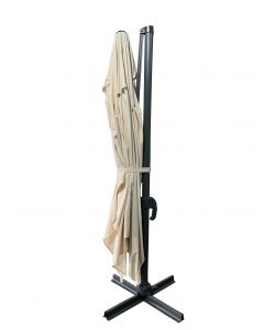 Domomea Ombrellone da Giardino Decentrato 4x3 m Antracite Ecr�