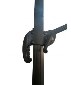 Domomea Ombrellone da Giardino Decentrato 4x3 m Antracite Ecr�