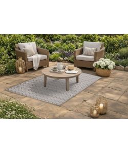 Domo Mea Tappeto Outdoor Beige 120x180 cm Polipropilene Naturale