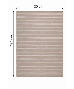 Domo Mea Tappeto outdoor Beige naturale 120x180 cm per esterni