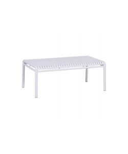 Domo Mea Set Breeze Salotto da Giardino Bianco - Divanetto, Tavolino, 2 Sedie