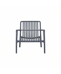 Domo Mea Set Breeze Salotto Giardino Antracite - Divanetto, Tavolino, 2 Sedie