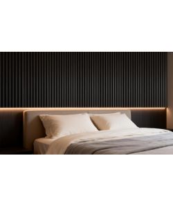 Dr.C Rivestimento Murale Interno in WPC - Antracite - 2900x169 mm