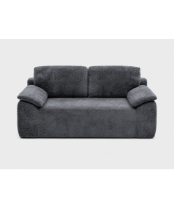 Domo Mea Divano Press Compresso 2 Posti Grigio Scuro Comfort 180x90x68 h cm