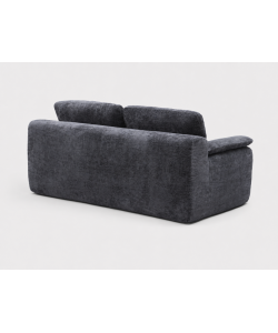 Domo Mea Divano Press Compresso 2 Posti Grigio Scuro Comfort 180x90x68 h cm