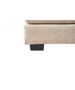 Domo Mea Divano 3 Posti Modulare Beige 253x89x87 cm Design Contemporaneo