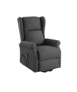Domo Mea Poltrona reclinabile elettrica grigia 75x96,5x107h cm