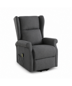 Domo Mea Poltrona reclinabile elettrica grigia 75x96,5x107h cm