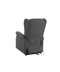 Domo Mea Poltrona reclinabile elettrica grigia 75x96,5x107h cm