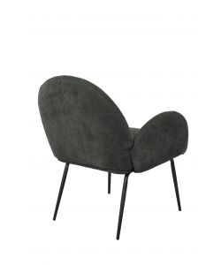 Domo Mea Poltroncina Fly Grigio Scuro 72x67,5x82 cm Tessuto Imbottito Moderna