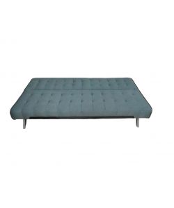Domo Mea Divano letto clic clac 3 posti grigio 180x80x77 cm salvaspazio