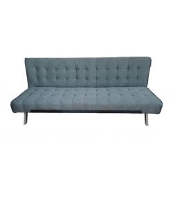 Domo Mea Divano letto clic clac 3 posti grigio 180x80x77 cm salvaspazio