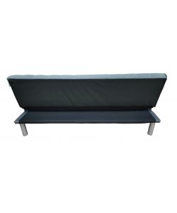 Domo Mea Divano letto clic clac 3 posti grigio 180x80x77 cm salvaspazio