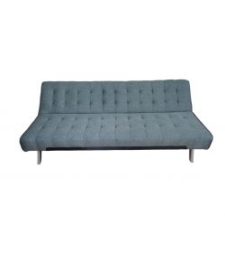 Domo Mea Divano letto clic clac 3 posti grigio 180x80x77 cm salvaspazio