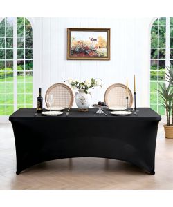 Copritavolo Nero 182x74x74 cm per Tavolo Catering