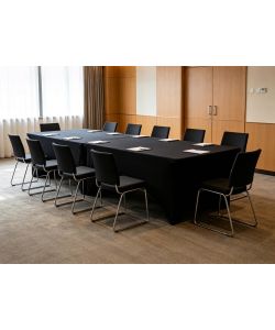 Copritavolo Nero 182x74x74 cm per Tavolo Catering