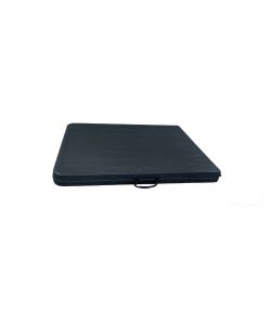 Tavolo Catering Pieghevole Antracite 180x74x74 cm Effetto Legno - Facile Trasporto