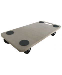 Carrellino per Trasporto Mobili - Antiscivolo - 60x30x18 cm