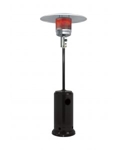 Stufa a gas da esterno fungo nero - Dr. C - h 224 cm - 13 kW