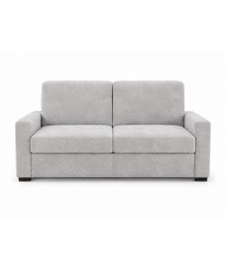 Divano letto Vulcano 2 posti Grigio 197x95 cm Materasso 20 cm