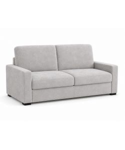 Divano letto Vulcano 2 posti Grigio 197x95 cm Materasso 20 cm