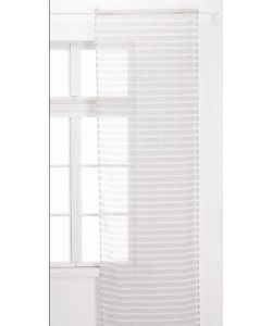 Home Collection Tendina Coppia Stripes Grigio 70x240 cm in Poliestere