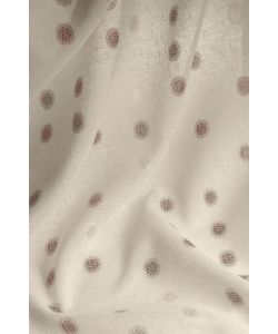 Home Collection Tendina Bubbles Bordeaux 70x240 cm - 2 Pannelli Semi-trasparenti