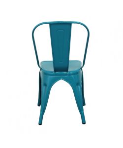 Cosma Sedia da pranzo Verde Petrolio 35x45x85 cm Metallo Senza braccioli