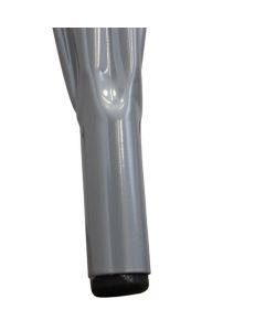 Cosma Sedia Lola Grigia in Metallo Rettangolare 35x45x85 cm Senza Braccioli