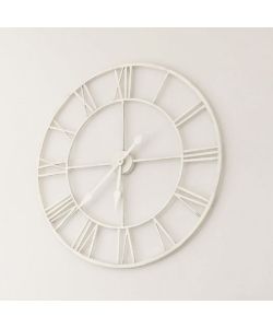 Cosma Orologio L Constant - rotondo da parete bianco vintage 80 cm