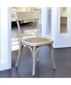 Cosma Sedia Poltrona Naturale Olmo 45x42x87 cm Design Ergonomico