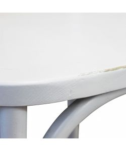 Cosma Sedia Polly Bianco 45x42x87 cm Design Senza Braccioli Shabby Chic