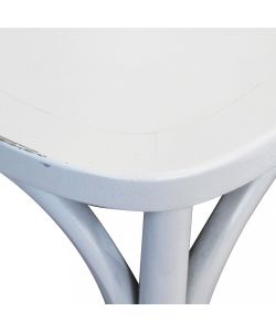 Cosma Sedia Polly Bianco 45x42x87 cm Design Senza Braccioli Shabby Chic