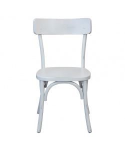 Cosma Sedia Polly Bianco 45x42x87 cm Design Senza Braccioli Shabby Chic