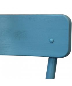 Cosma Sedia Polly Azzurra 45x42x87 cm Design Moderno Senza Braccioli