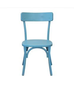 Cosma Sedia Polly Azzurra 45x42x87 cm Design Moderno Senza Braccioli