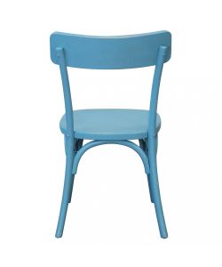 Cosma Sedia Polly Azzurra 45x42x87 cm Design Moderno Senza Braccioli