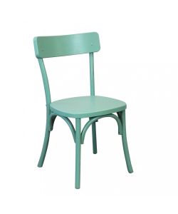 Cosma Sedia Polly Verde 45x42x87 cm Design Moderno Senza Braccioli
