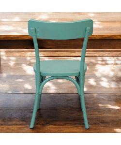 Cosma Sedia Polly Verde 45x42x87 cm Design Moderno Senza Braccioli
