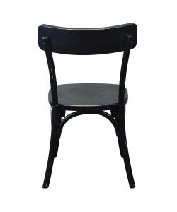 Cosma Sedia Polly Nera Design Shabby Chic 45x42x87 cm Senza Braccioli