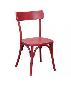 Cosma Sedia Polly Rossa Senza Braccioli 45x42x87 cm Design Elegante