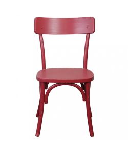 Cosma Sedia Polly Rossa Senza Braccioli 45x42x87 cm Design Elegante