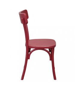 Cosma Sedia Polly Rossa Senza Braccioli 45x42x87 cm Design Elegante