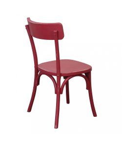 Cosma Sedia Polly Rossa Senza Braccioli 45x42x87 cm Design Elegante