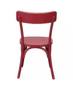 Cosma Sedia Polly Rossa Senza Braccioli 45x42x87 cm Design Elegante