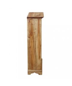 Cosma Abigail Cantinetta in Legno di Mogano Marrone 55x23x85 cm Fisso