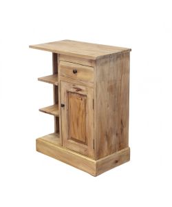 Cosma Mobiletto Sherman in Legno di Mogano Marrone 61x35x77 cm