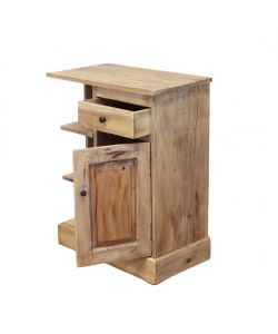 Cosma Mobiletto Sherman in Legno di Mogano Marrone 61x35x77 cm