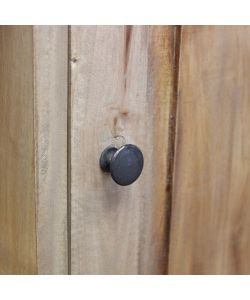 Cosma Mobiletto Sherman in Legno di Mogano Marrone 61x35x77 cm